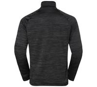Pull ODLO Mid layer 1/2 zip ESSENTIAL THERMAL (black melange) homme S