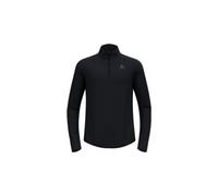 Odlo Zeroweight Warm Mid Layer 1/2 Zip Maillot De Course Hommes-Noir, Taille S