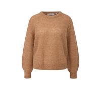 Pull orné de sequins et fils pailletés femme COMMA Marron 42