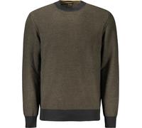Pull-over contrasté avec logo et col rond : Taille - 2XL Taille : 2XL