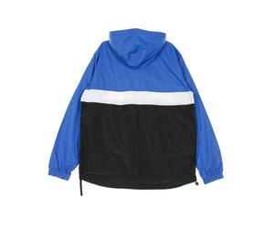 Pull-over coupe-vent pour hommes, col cheminee, pull-over, bleu fort, lineaire STRONG BLUE LINEAR M