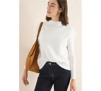 Pull-over en fil de plumes Two-Tone