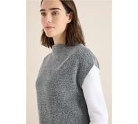 Pull-over en fil de plumes Two-Tone