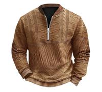 Pull Over Homme Grande Taille Sweat Manche Grosse Manches Zip Large Golf Portage Brodé Bordeau Multicolore Court Neck Routier Y2k Squelette Monté Scarface Pâle