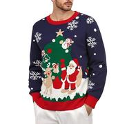 Pull Over Pere Noel Sweats Oversize in Gros Gamme Sapin Personnalisé Tete Électrique Acrylique Peau Musculation Sympa Croisé Hoody Interieur Meilleurs Friends Mélangé