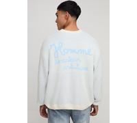 Pull oversize en maille - MAN homme - ecru - M, ecru