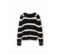 Desigual Sweat-shirt Pullover Vinalopo Noir Femme M