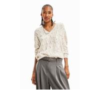 Pull oversize tresses femme Desigual