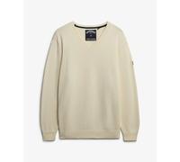 Superdry Oversized V Neck Sweater Beige L Femme