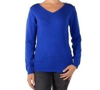 Pull Pascal Morabito Avec Coffret Cadeau PMF 915 Bleu XS