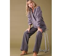 Pull peau à peau grossesse gris chiné 34/36