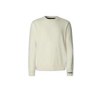 Pepe Jeans Andre Crew Neck Knitwear, Beige (Ivory White), L, Beige (Blanc Ivoire), L
