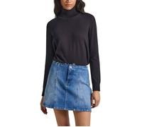 Pull Pepe Jeans Femme Noir - Donna - Col roulé - Tissu élastique - Manche longue L