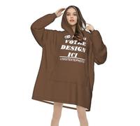 Pull Plaid Homme Personnalisée Sweat Plaid Femme Personnalisable avec Photo Texte Logo, Sweat à Capuche Couverture pour Noël, Anniversaire, Saint-Valentin, Cadeau pour Adulte Amis Famille Couples