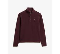 Superdry Polar Fleece Half Zip Sweatshirt Violet XS Femme