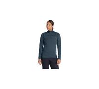 Pull polaire demi zip femme rab ascendor light bleu