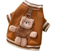 Pull Polaire for Animaux De Compagnie - Pull Rembourré Doux for Chien, Confortable Et Chaud, Doux Et Confortable, Couleurs Vives, Facile À Mettre Et À Enlever(B,S)