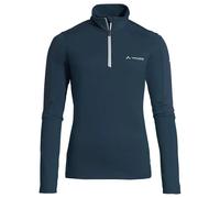 Pull polaire half-zip femme VAUDE Livigno II Bleu 34