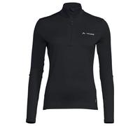 Vaude Livigno Ii Half Zip Long Sleeve T-shirt Noir 38 Femme