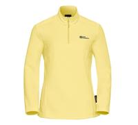 Pull polaire Jack Wolfskin Taunus Half Zip Femme Lemon ice M