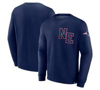 Pull polaire NFL New England Patriots Varsity Letter pull bleu marine