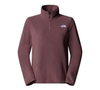 Pull polaire The North Face Glacier à zip 1/4 femme TNF Mid Grey Heather XL