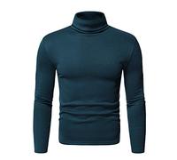 Pull polyvalent à col roulé et à manches longues pour homme Pull Col Roulé Homme Couleur uniee Sous Pull Homme Hiver Chaud Sous Pull Homme Col Montant Tricotés Thermique Pulls, Gilets et Sweats Homme