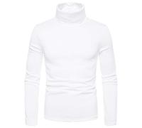 Pull polyvalent à col roulé et à manches longues pour homme Pull Col Roulé Homme Couleur uniee Sous Pull Homme Hiver Chaud Sous Pull Homme Col Montant Tricotés Thermique Pulls, Gilets et Sweats Homme