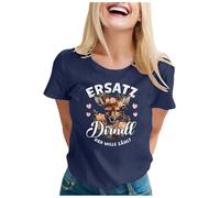 Pull portefeuille pour femme avec imprimé bavarois Oktoberfest | T-shirt traditionnel allemand de festival pour hommes et femmes | Confort en coton de qualité supérieure Manteaux originaux, Marine, S