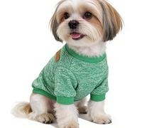 Pull pour chien en tissu doux | Sweat à capuche d'hiver pour petits chiots 35 x 23 cm, veste chaude de 50 g pour animaux de compagnie, vêtements pour temps froid pour la marche et