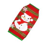 Pull pour chien - Gilet rouge doux pour chiot | Tenue de Noël pour petits chiens | Pull de Noël pour les vacances, anniversaire, maison, chambre, extérieur, parc, jardin, promenade, pelouse, derrière