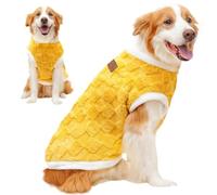 Pull pour Chien Moyen, Veste d’Hiver pour Chien | Pull d’Hiver pour en Peluche | Manteau d'hiver pour Chats, Pyjama pour Chiens, Gilet de Neige épais pour Chiens de Taille Moyenne et Grande, Fou