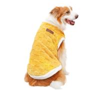 Pull pour Chien Moyen, Veste d’Hiver pour Chien | Pull d’Hiver pour en Peluche | Manteau d'hiver pour Chats, Pyjama pour Chiens, Gilet de Neige épais pour Chiens de Taille Moyenne et Grande, Fou