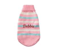 Pull pour Chien Personnalisé avec Nom, Manteau pour Petit Chien Polaire, Textiles et Accessoires pour Chiens Chihuahua