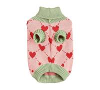 Pull pour chien, pulls pour chiens de petite taille | Pull pour, vêtements chauds - tricoté, pull pour chiot, manteau d'hiver, pull à col roulé, vêtements pour ca
