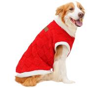 Pull pour Chien, Pulls pour Chiens | Manteaux pour Temps Froid pour Chien en Peluche | Manteau d'hiver pour Chats, Pyjama pour Chiens, Gilet de Neige épais pour de Taille Moyenne et Grande, Fou