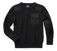 Pull pour enfants BW Pullover Brandit - Black Taille 158-164 cm