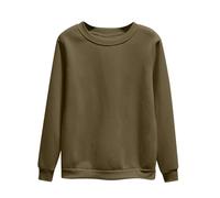 Pull pour femme, doublé en polaire, coupe régulière, sweat-shirt pour les loisirs, Gn3, XXL