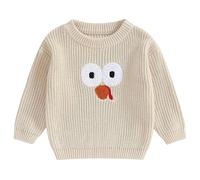 Pull pour Filles,Pull tricoté uni Enfants Casual Lâche Automne l'hiver Vêtements d'extérieur d'automne et d'hiver Haut en Stretch Grande Taille Vetement l'automne