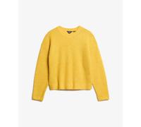 Pull ras-du-cou brossÃ© femme Superdry Orange XS