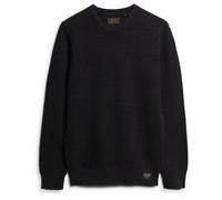 Superdry Textured Sweater Noir XL Homme
