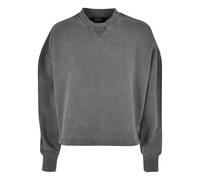 Pull ras du cou en tissu Ã©ponge Ã©pais femme Urban Classics GT Noir 5XL