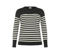 Pull rayÃ© en maille femme KAFFE Curve Lizzy Gris M