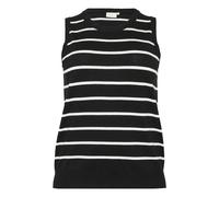 Pull rayÃ© femme KAFFE Curve Lizzy Noir S