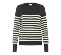Pull rayÃ© femme KAFFE Lizza Noir S