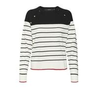 Pull rayé Alma inspiration marinière liseré rouge Femme VERO MODA XS