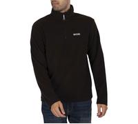 Pull - Regatta - THOMPSON - Noir - Col camionneur zippé - 100% polyester XXXL
