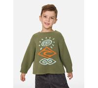 Pull Ride The Wave Knit Garçon Vert Surplus 3/4A