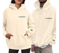 Pull Saint Valentin Femme - Sweat à Capuche Tendance pour Femme Motif Romantique Saint-Valentin Confortable et Ample