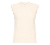 Pull sans manches femme Ichi Povoke WA5 Blanc S